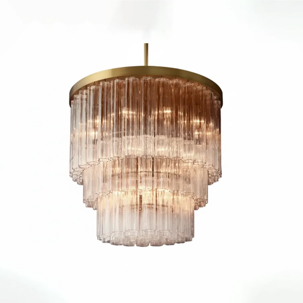 Murano Star Glass Brass Pendant Light | wildoxy
