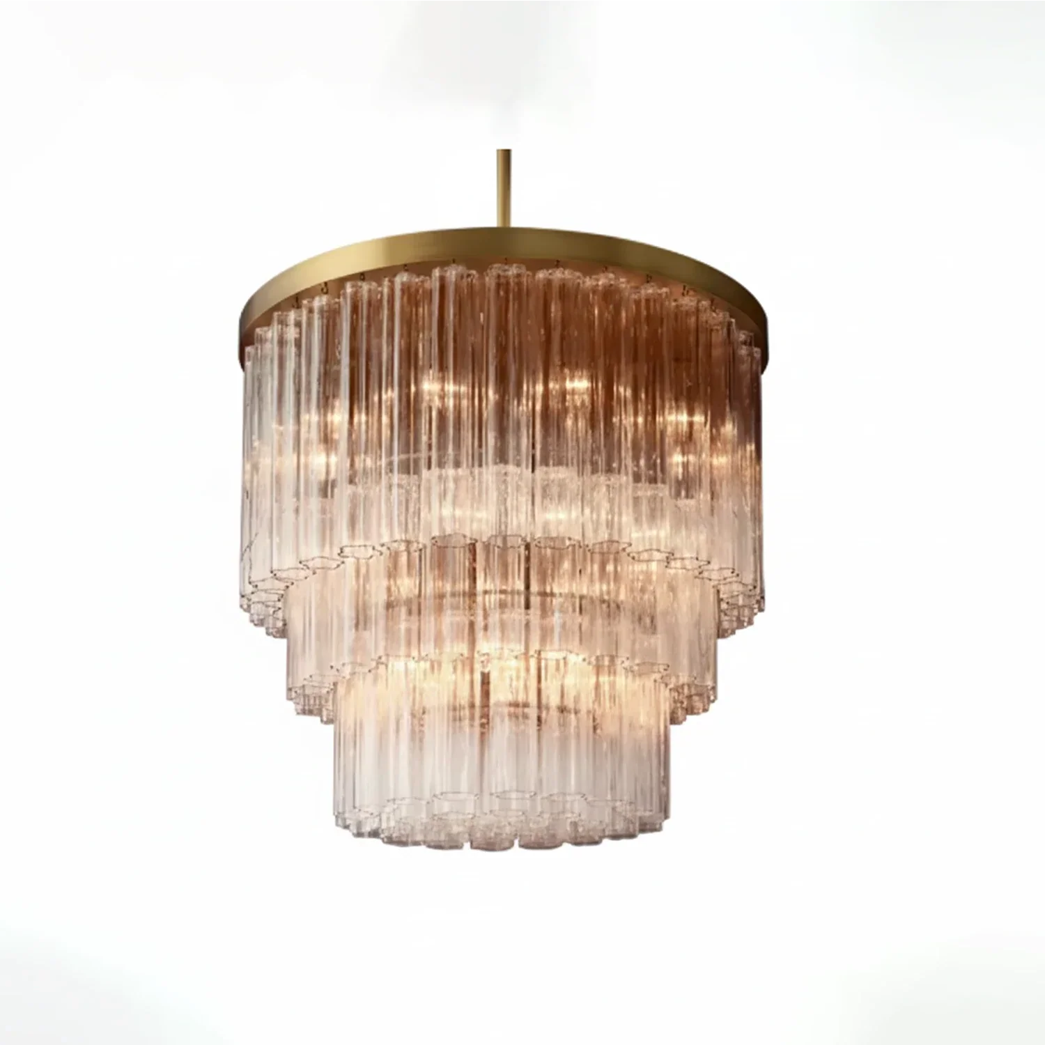 Murano Star Glass Brass Pendant Light | wildoxy