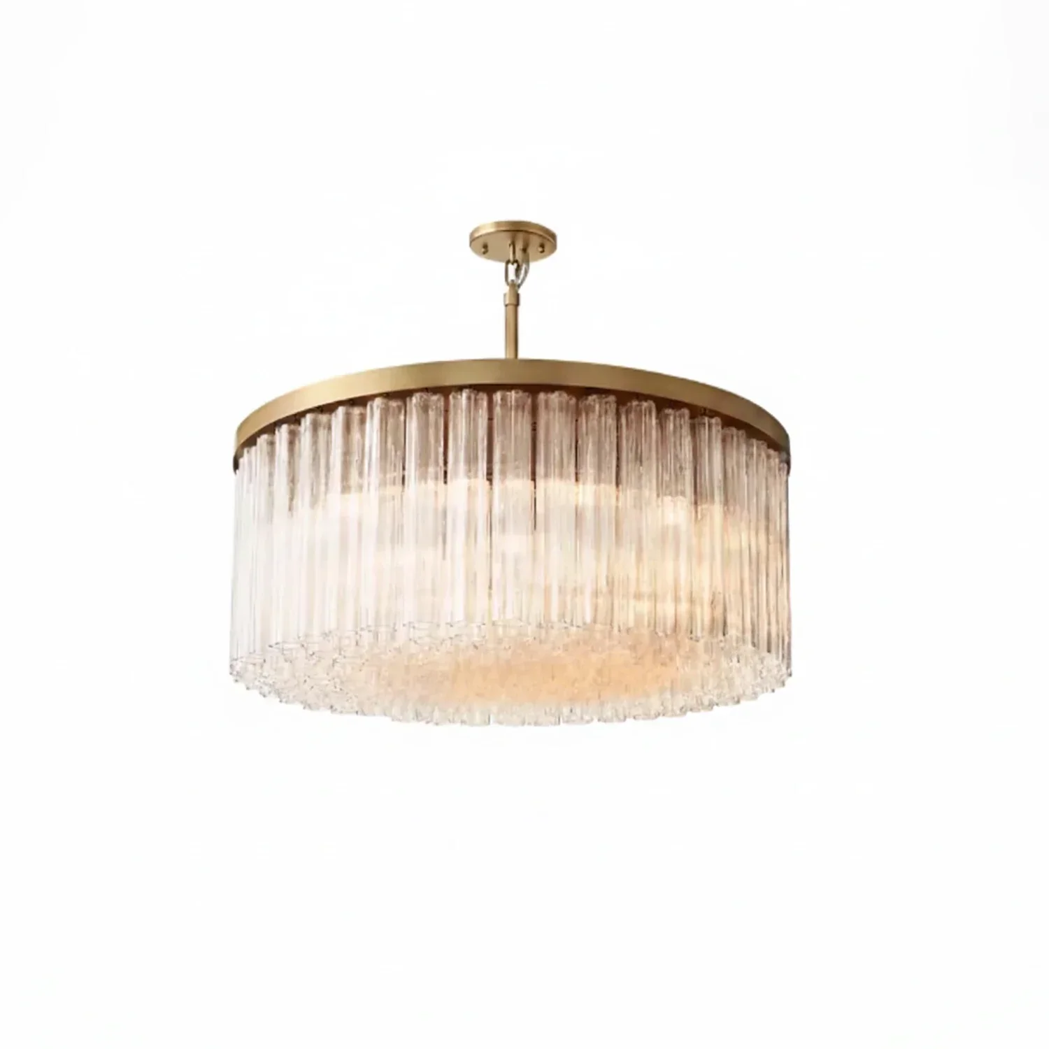 Murano Star Glass Brass Pendant Light | wildoxy