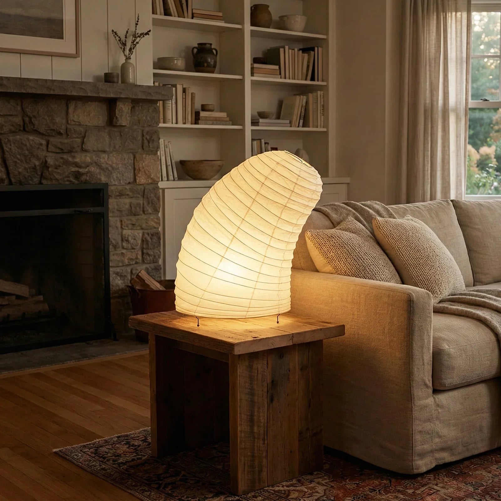 Akari Curved VB-13T Table Lamp | wildoxy