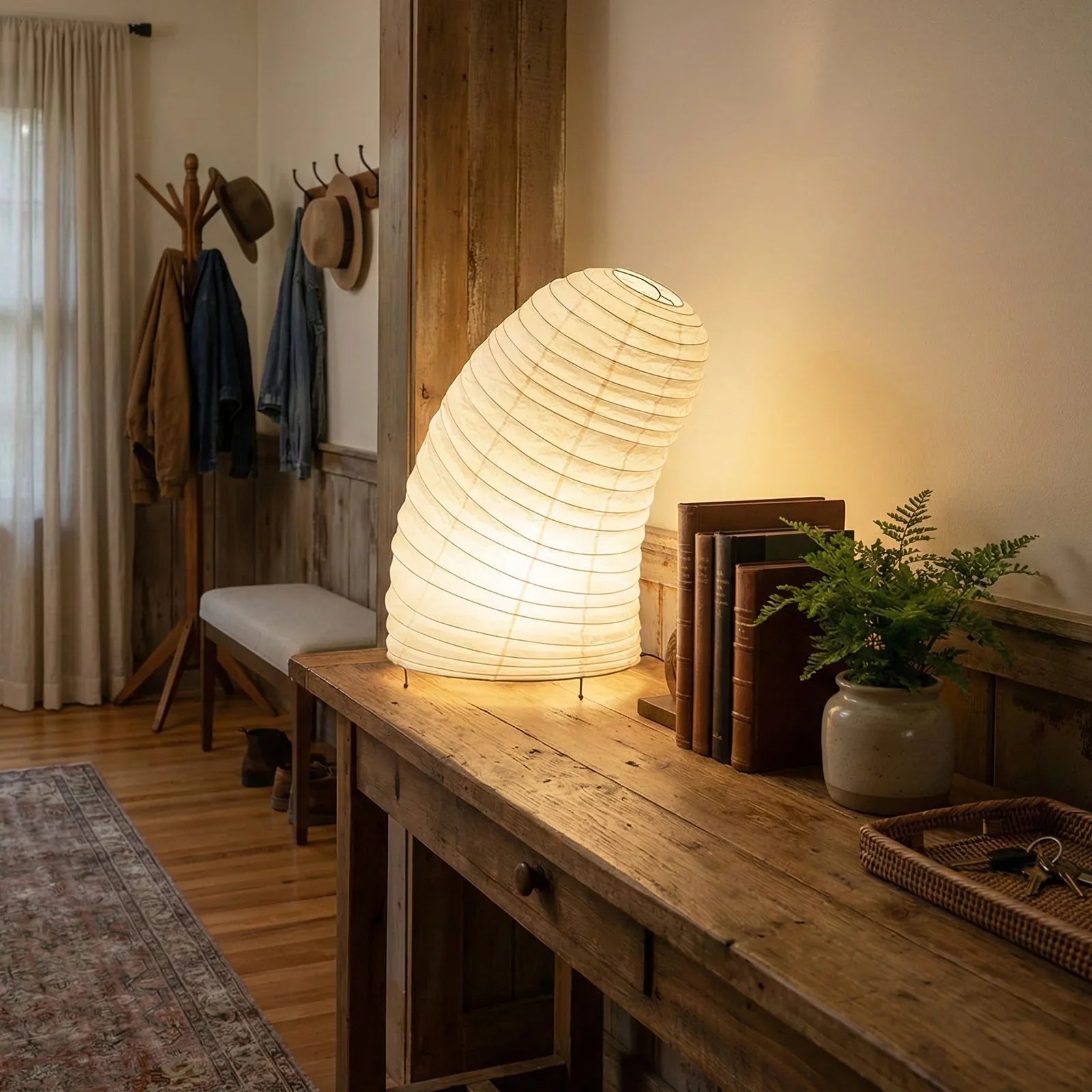 Akari Curved VB-13T Table Lamp | wildoxy