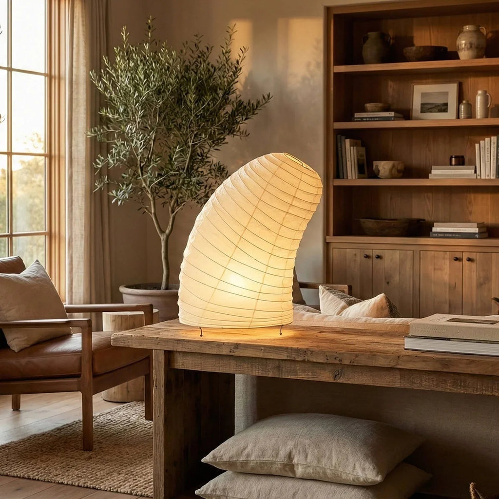 Akari Curved VB-13T Table Lamp | wildoxy