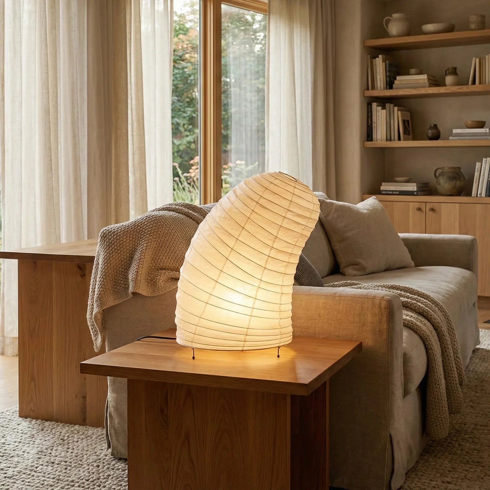 Akari Curved VB-13T Table Lamp | wildoxy