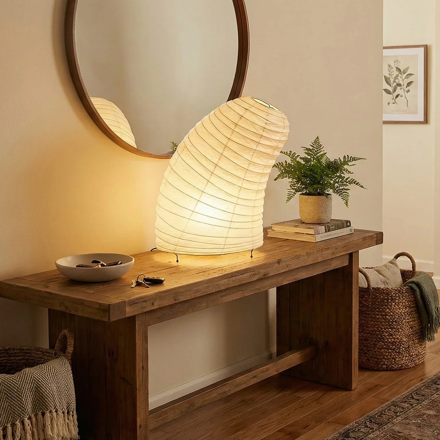 Akari Curved VB-13T Table Lamp | wildoxy
