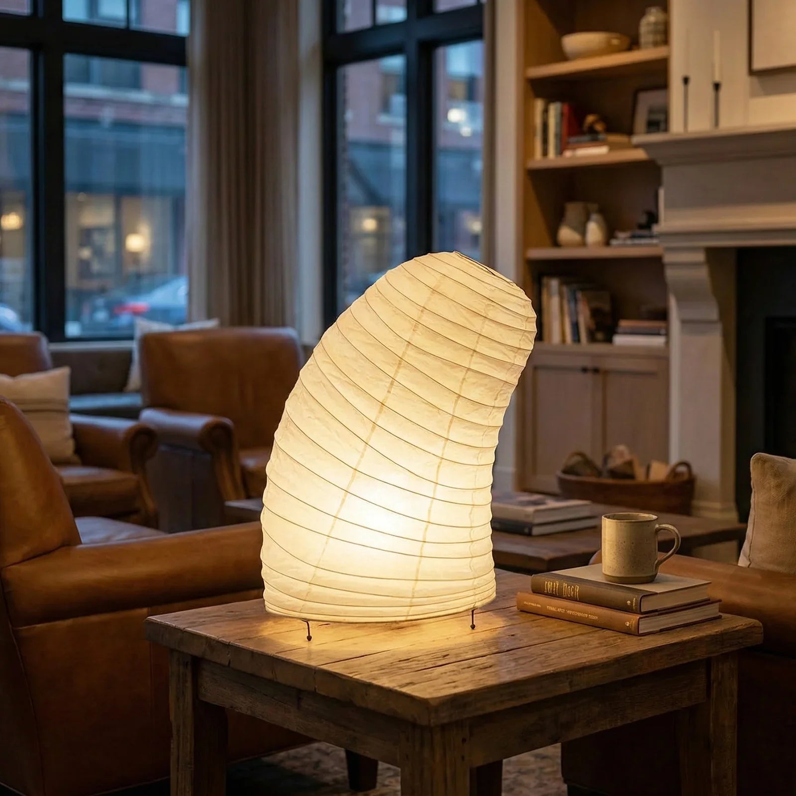 Akari Curved VB-13T Table Lamp | wildoxy