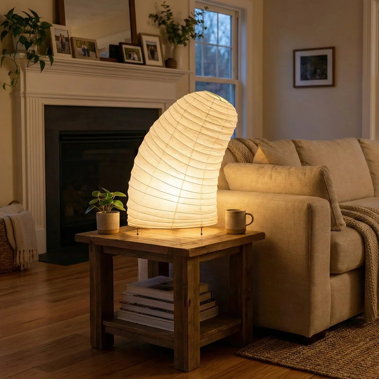 Akari Curved VB-13T Table Lamp | wildoxy