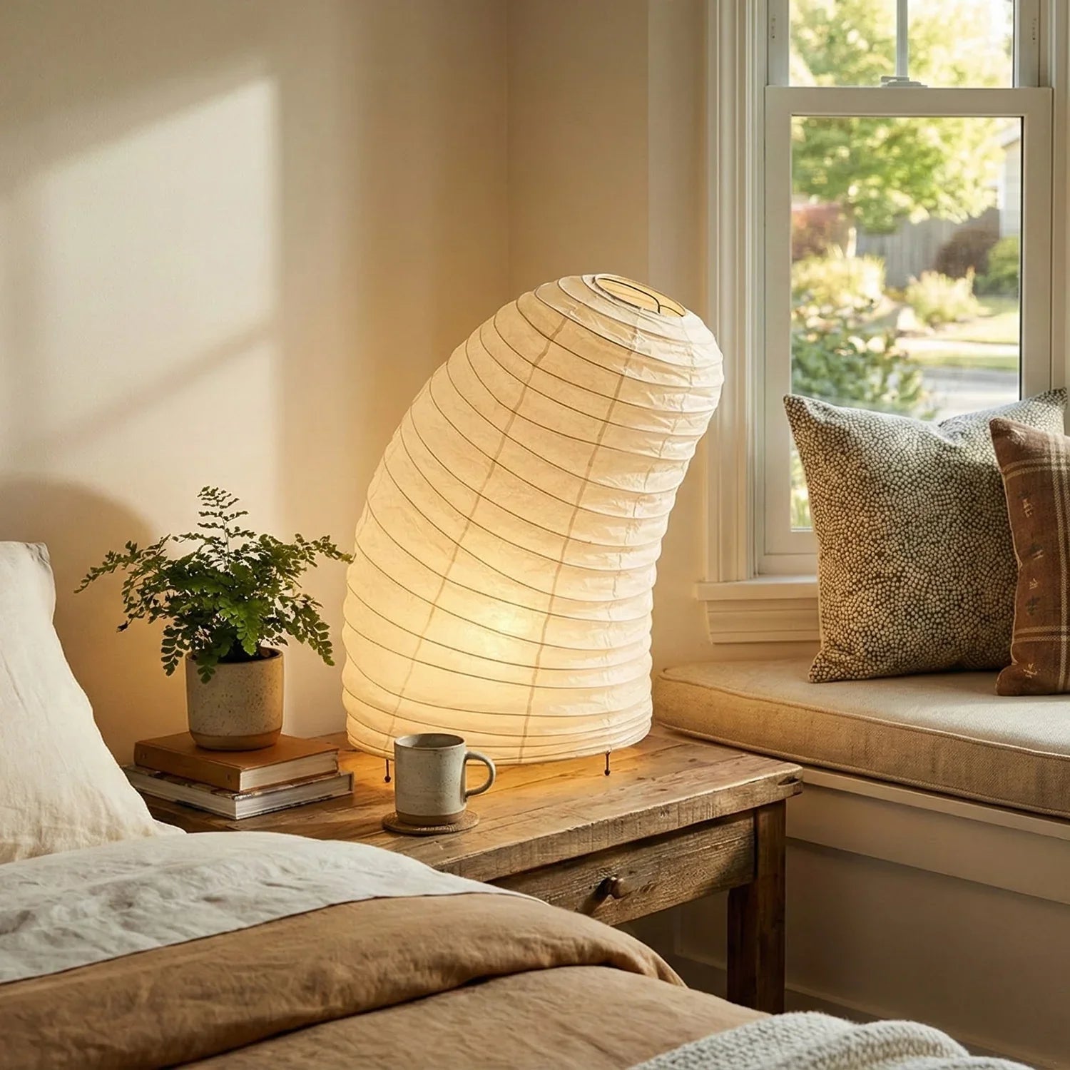 Akari Curved VB-13T Table Lamp | wildoxy