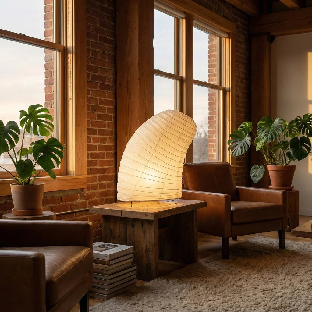 Akari Curved VB-13T Table Lamp | wildoxy