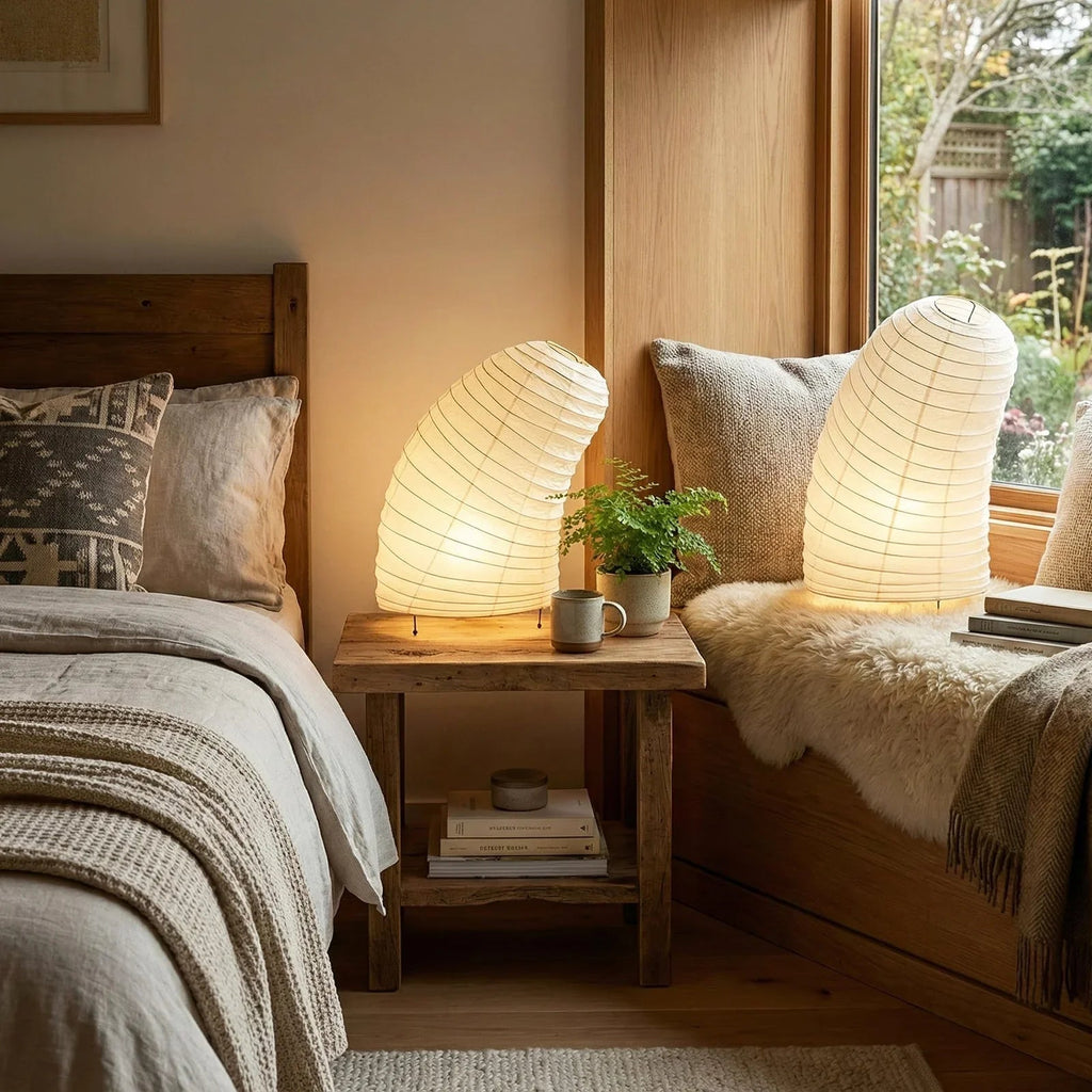 Akari Curved VB-13T Table Lamp | wildoxy