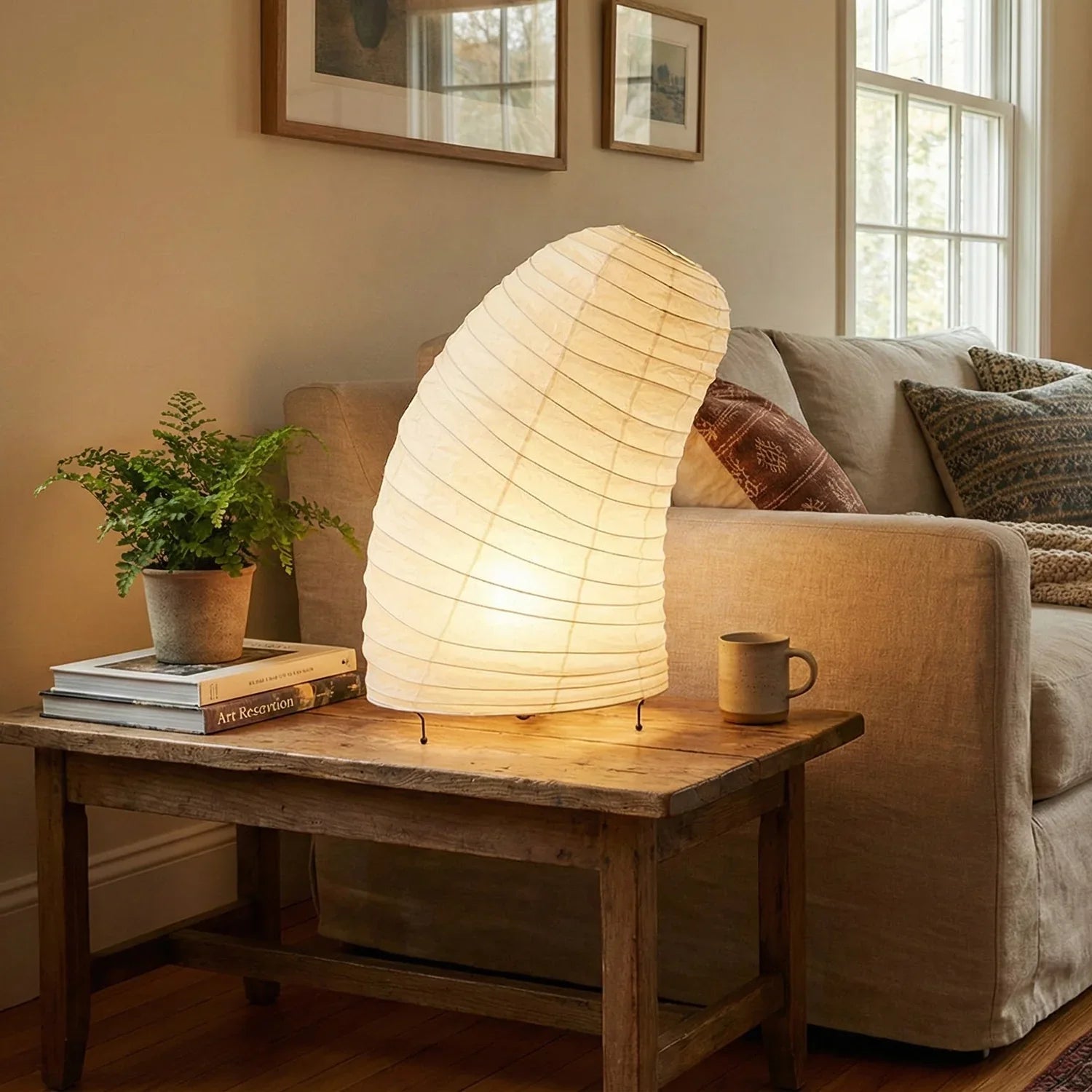 Akari Curved VB-13T Table Lamp | wildoxy