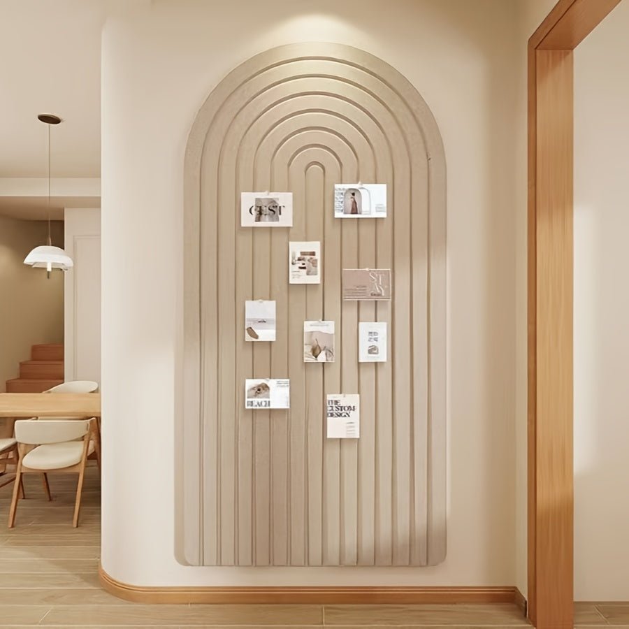 Quadro de notas moderno em feltro curvo CurvePin