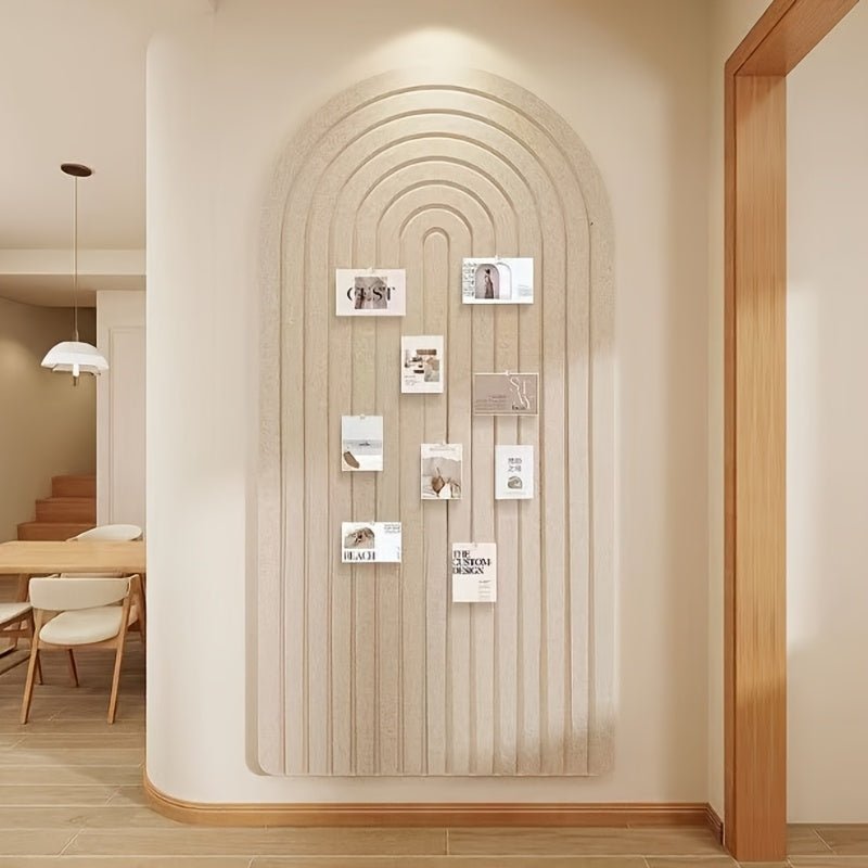 Quadro de notas moderno em feltro curvo CurvePin