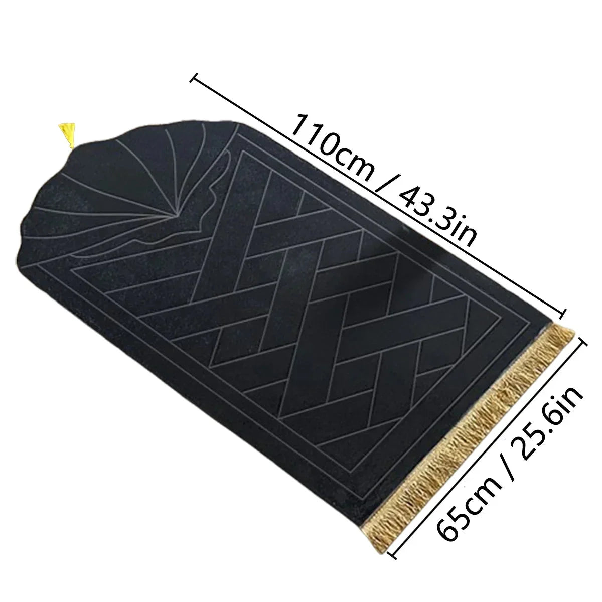 Tapis de sol en éponge épaissi Cushmat — soutien moelleux des articulations, conception légère