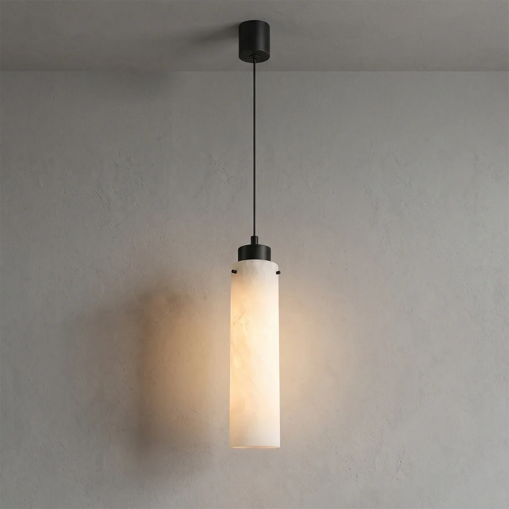 Cylinder Alabaster Pendant Light | wildoxy