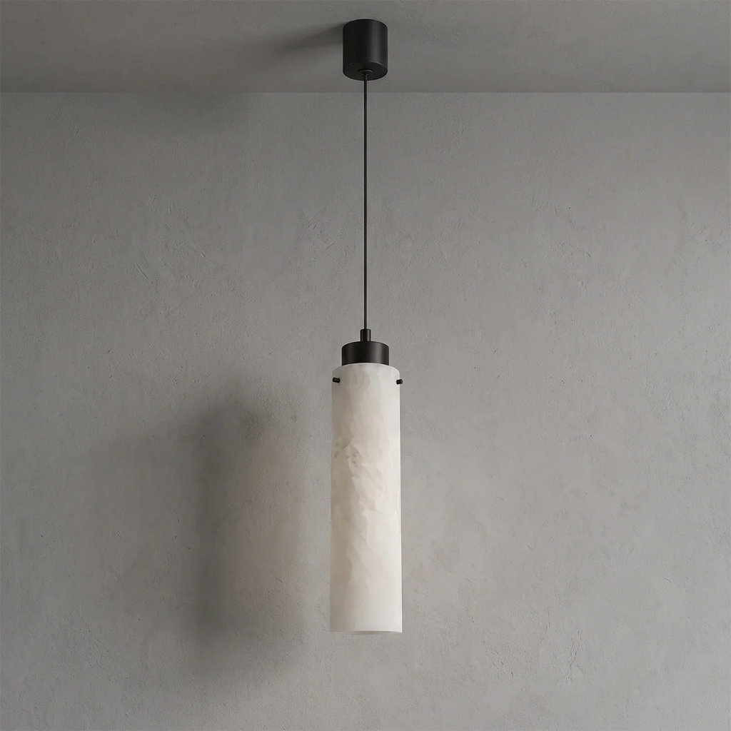 Cylinder Alabaster Pendant Light | wildoxy