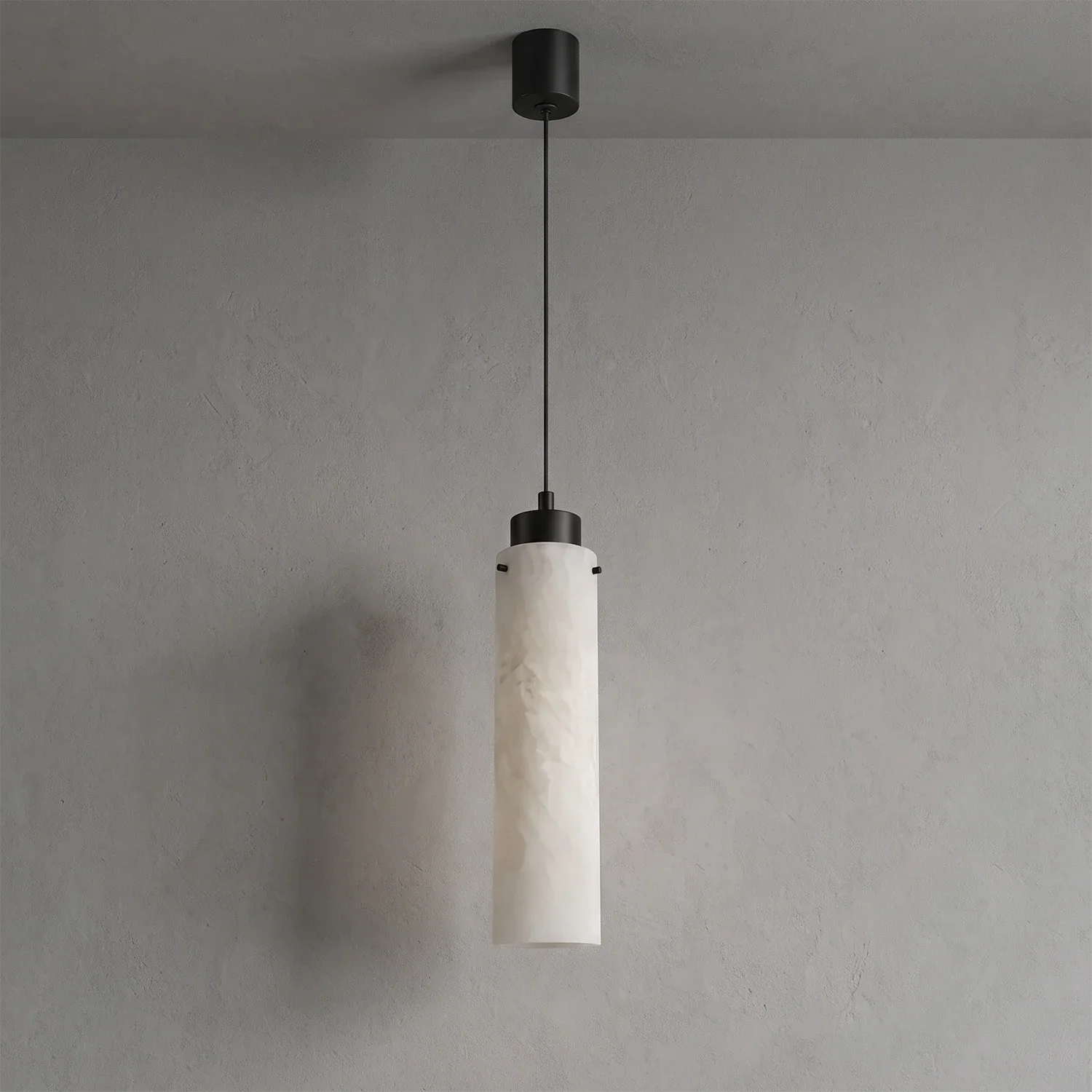 Cylinder Alabaster Pendant Light | wildoxy