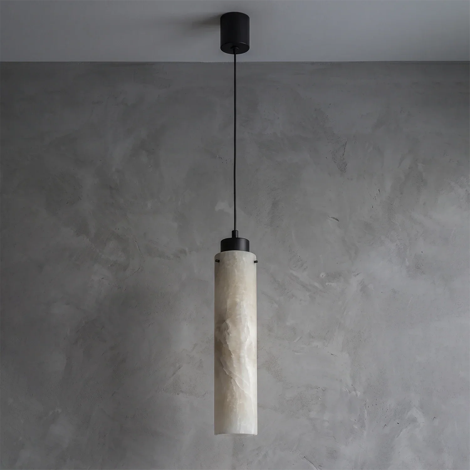 Cylinder Alabaster Pendant Light | wildoxy