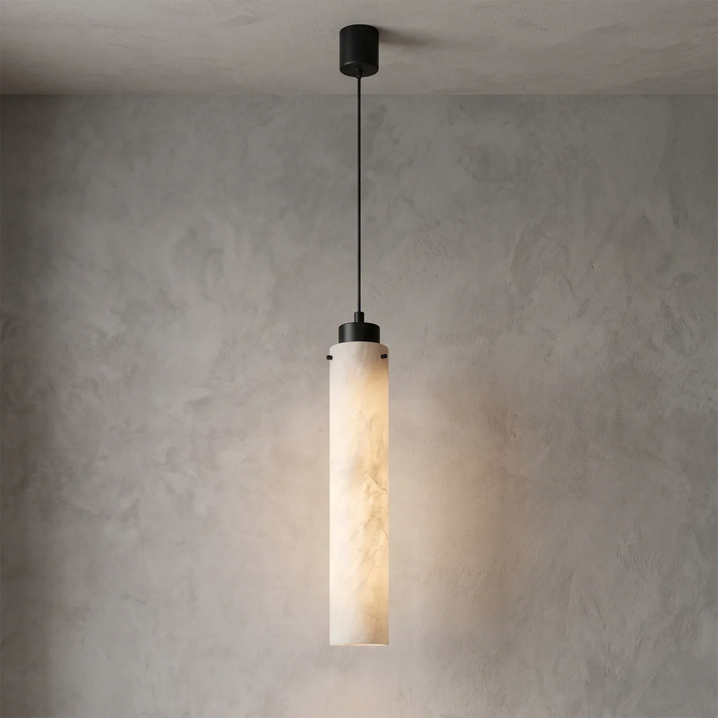Cylinder Alabaster Pendant Light | wildoxy