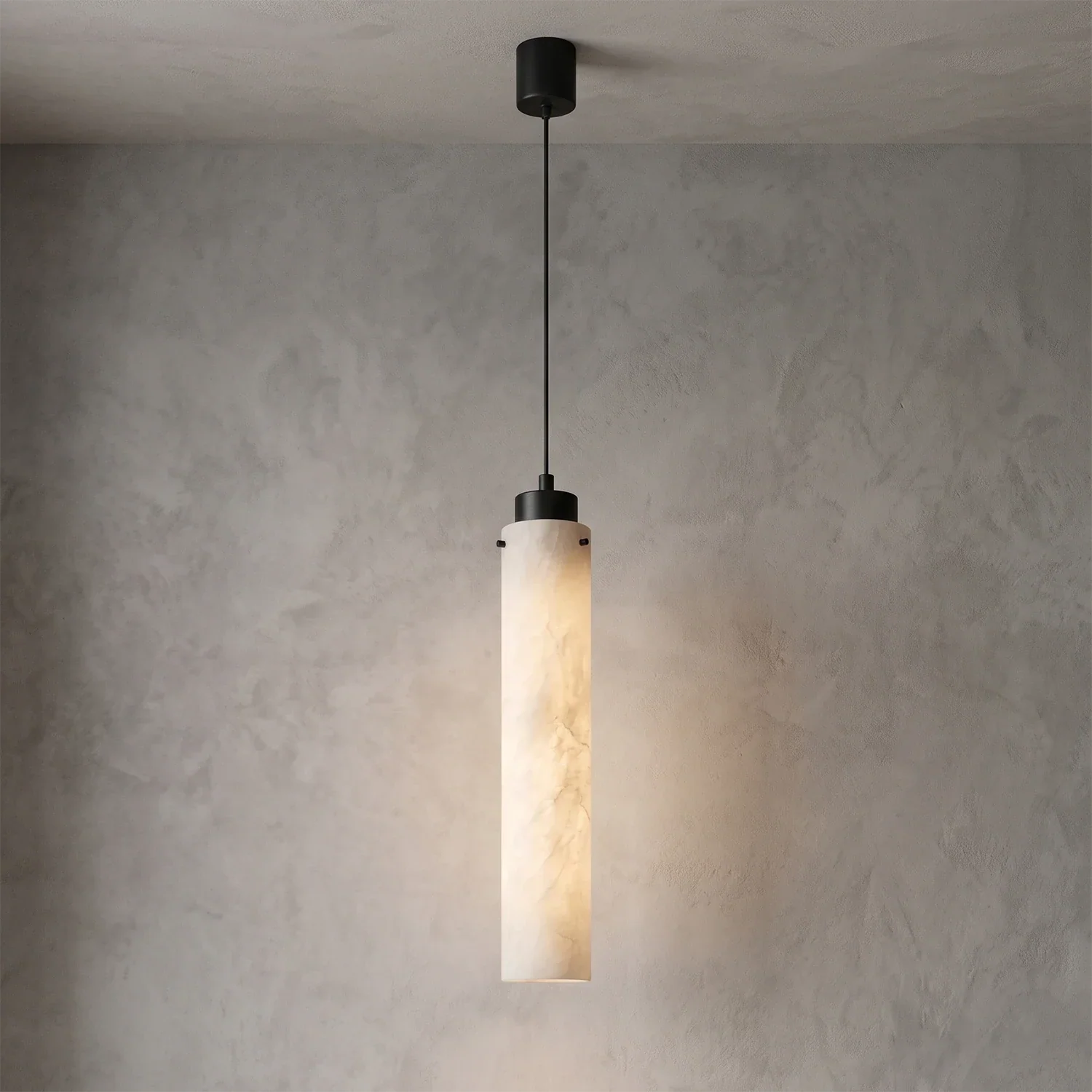 Cylinder Alabaster Pendant Light | wildoxy