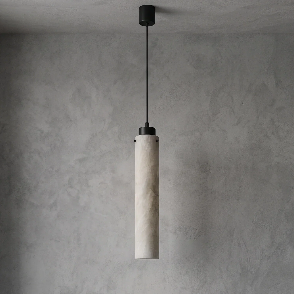 Cylinder Alabaster Pendant Light | wildoxy