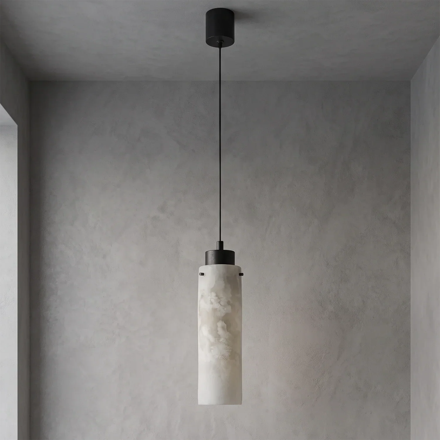 Cylinder Alabaster Pendant Light | wildoxy