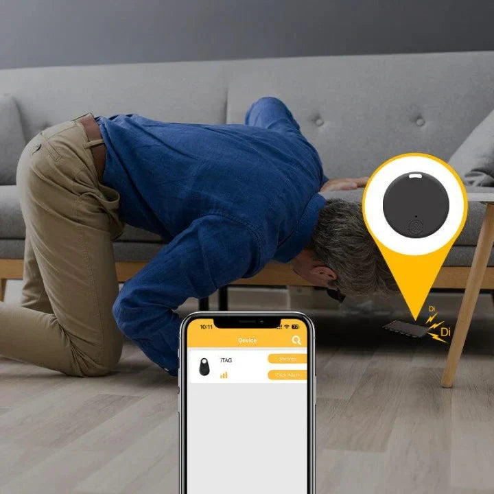 Bluetooth-Tracker, 2er-Pack — 50 m Diebstahlschutzalarm
