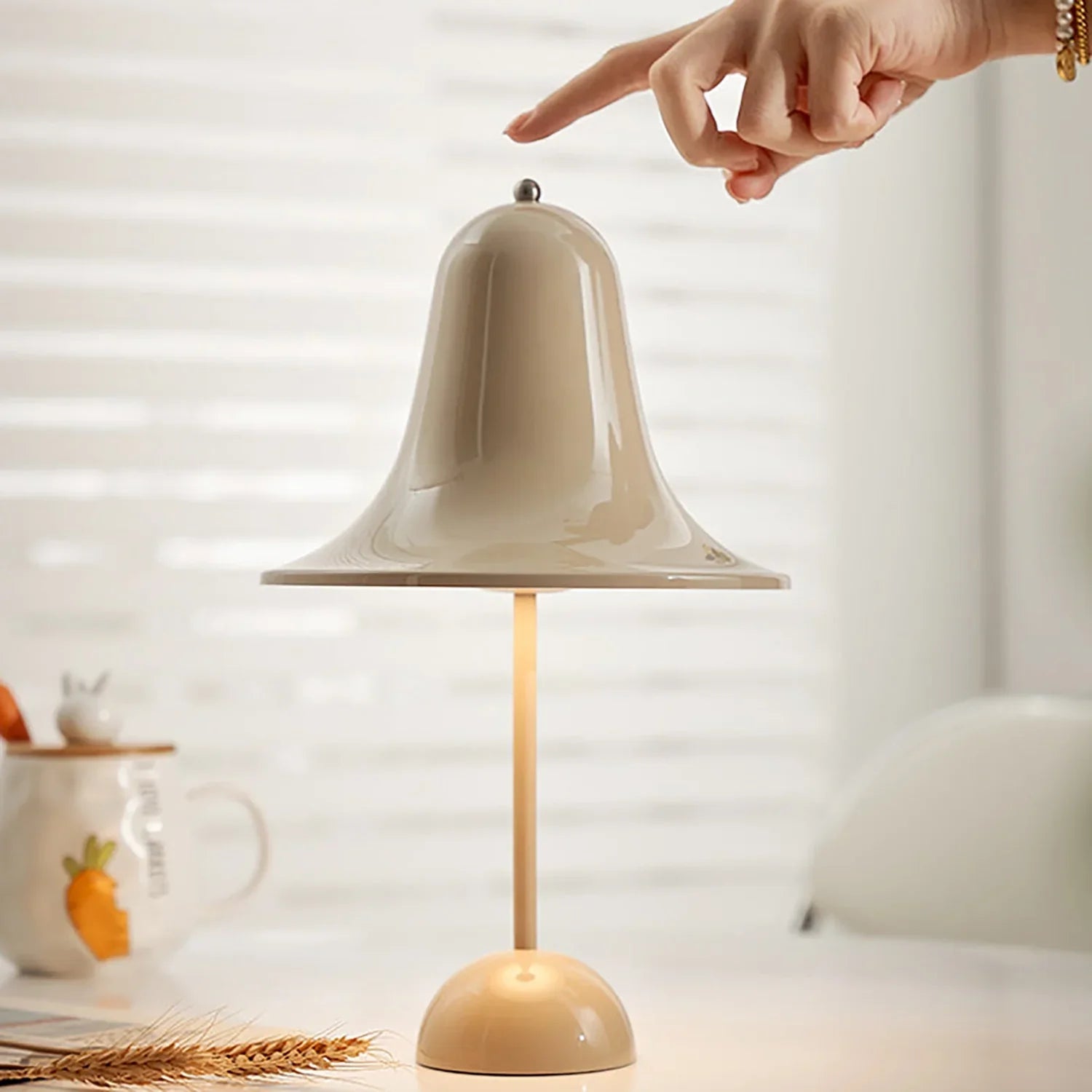 Danish "Bell" Portable Table Lamp | wildoxy