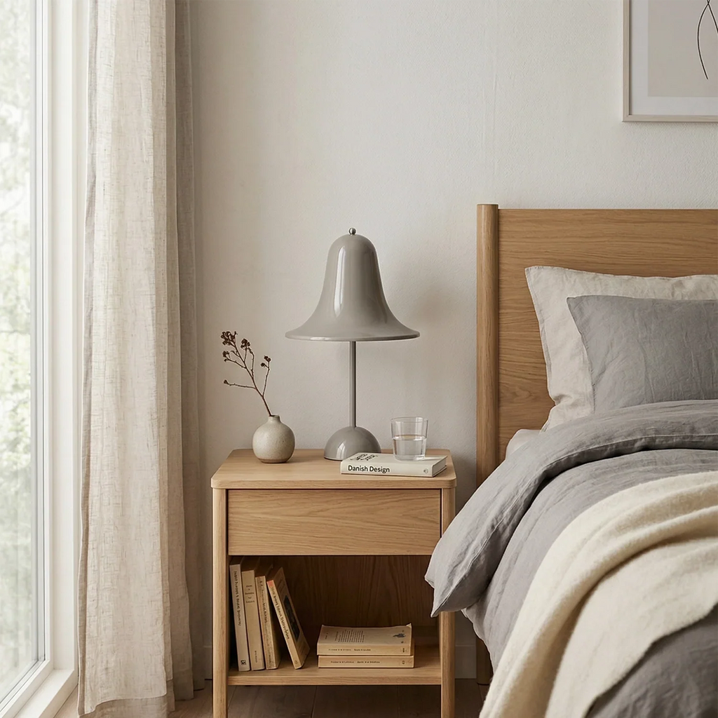 Danish "Bell" Portable Table Lamp | wildoxy