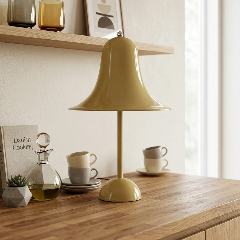 Danish "Bell" Portable Table Lamp | wildoxy
