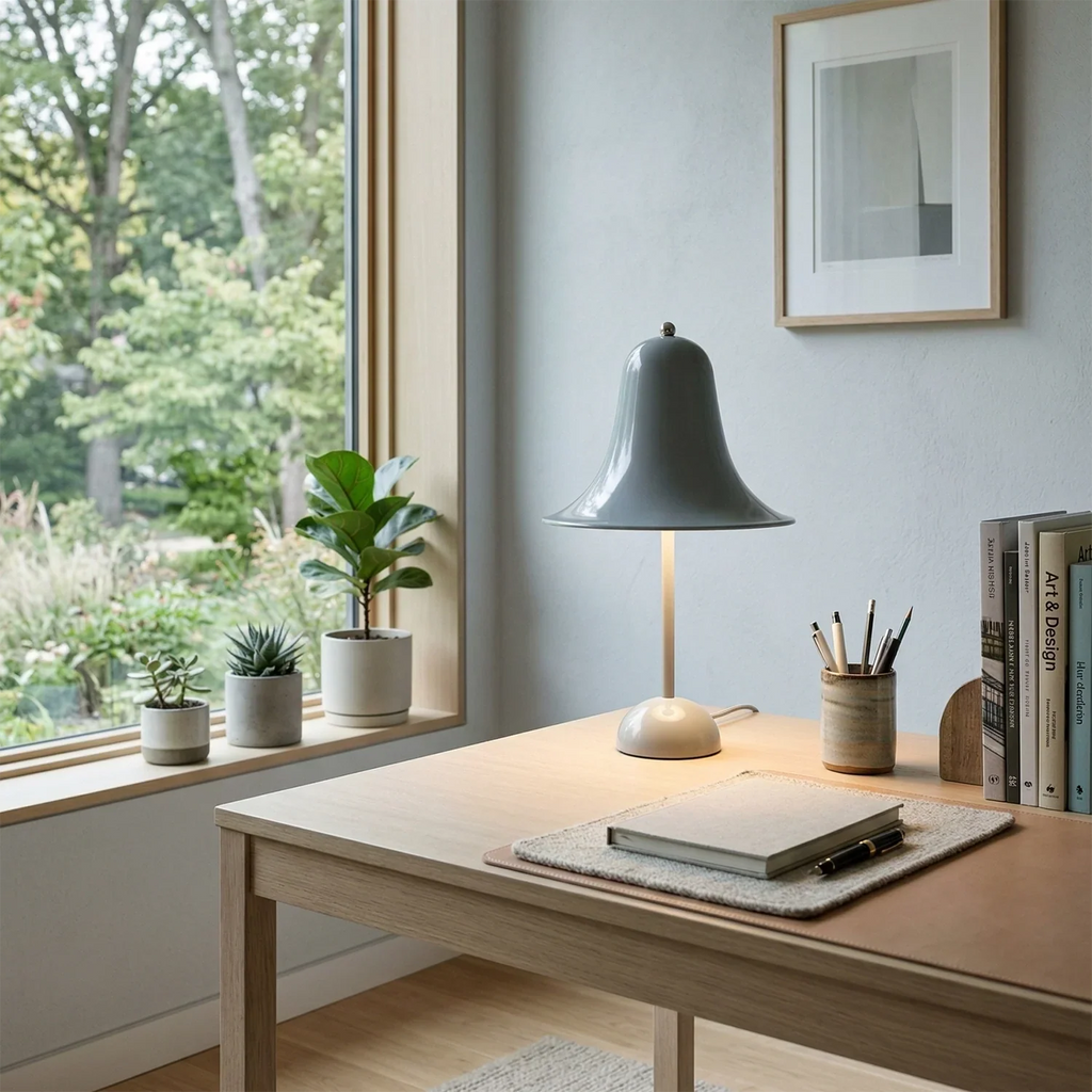 Danish "Bell" Portable Table Lamp | wildoxy