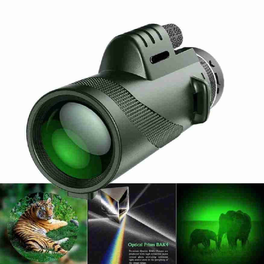 600x-Monokular mit Ultra-Zoom — HD-Objektiv, leicht