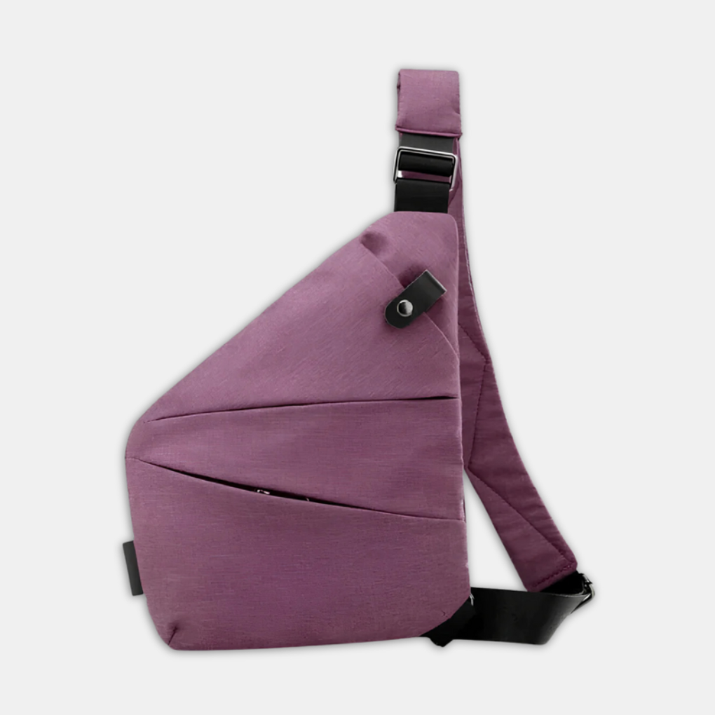 Organizator crossbody — Fermoare ascunse, protecție RFID, hidrofug