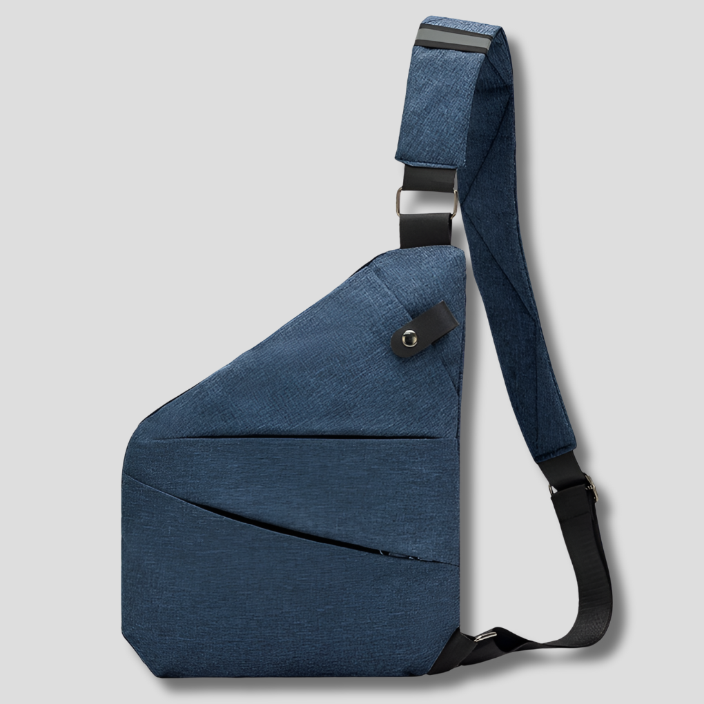 Organizator crossbody — Fermoare ascunse, protecție RFID, hidrofug
