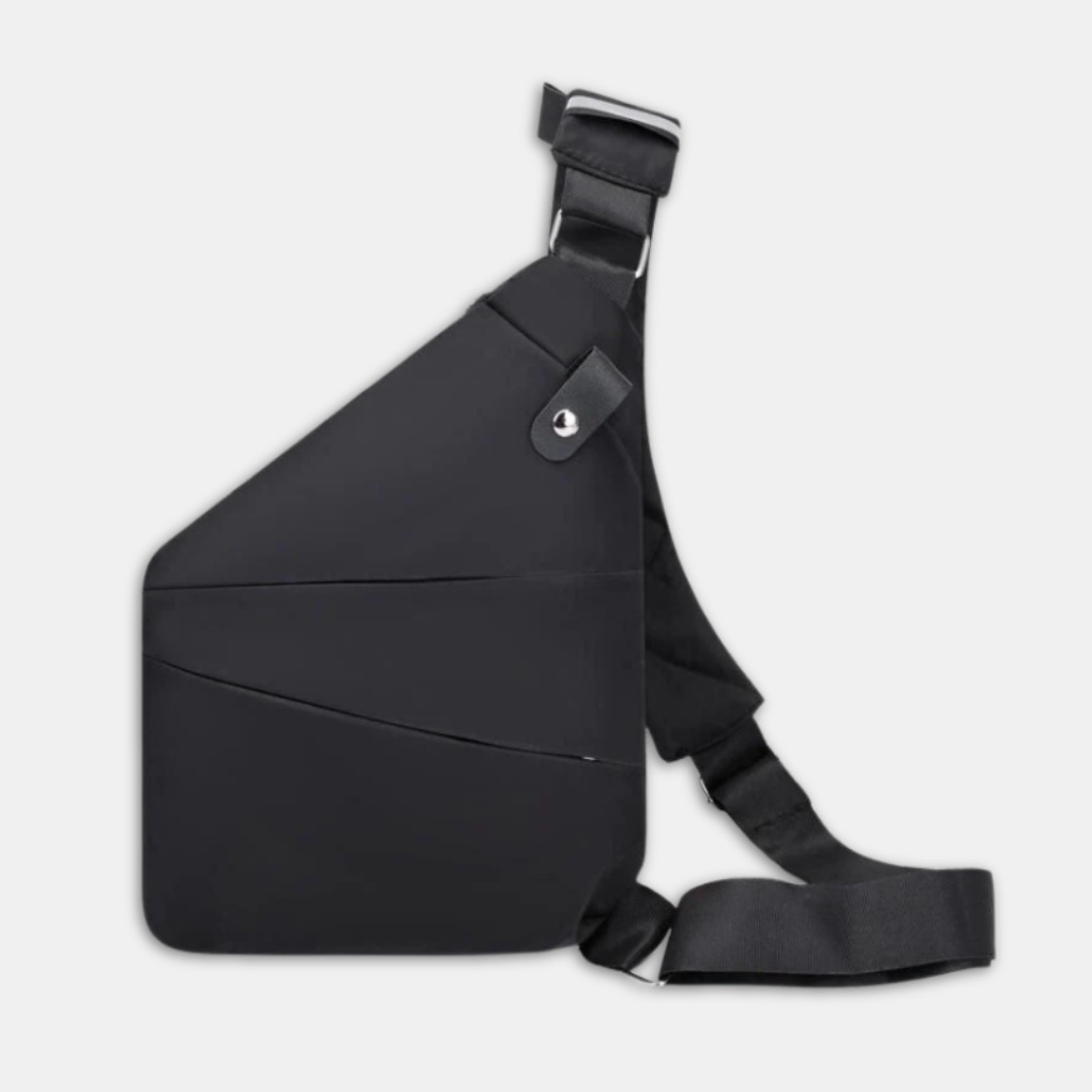 Organizator crossbody — Fermoare ascunse, protecție RFID, hidrofug