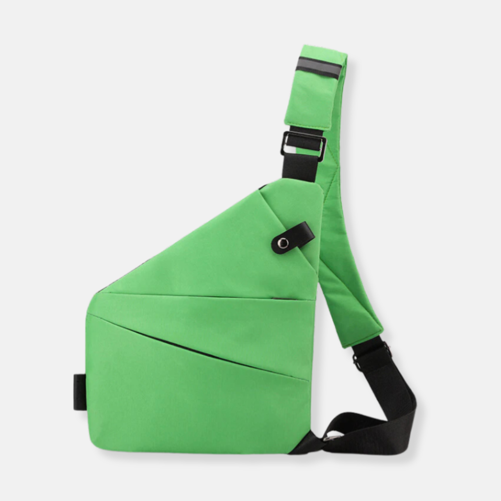 Organizator crossbody — Fermoare ascunse, protecție RFID, hidrofug