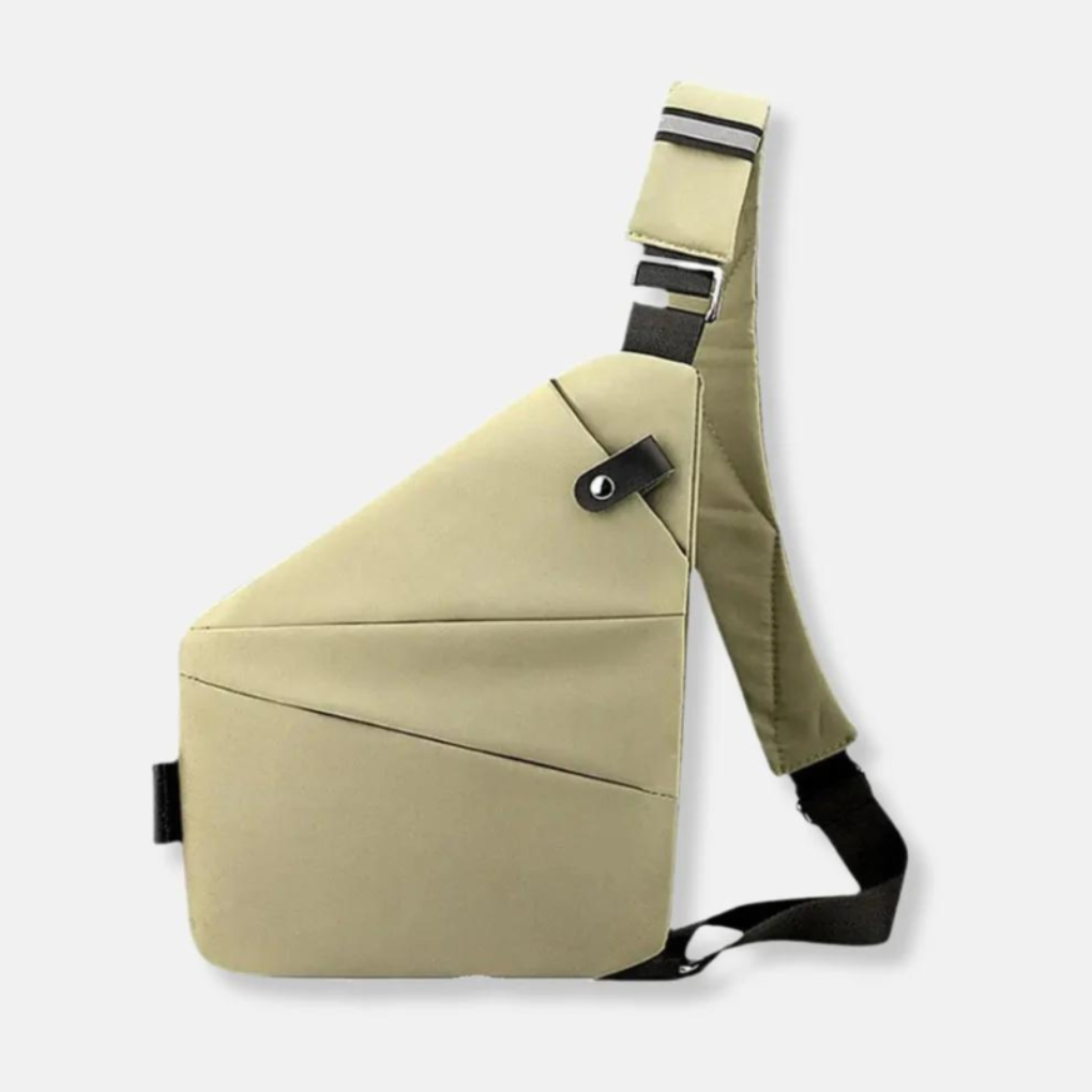 Organizator crossbody — Fermoare ascunse, protecție RFID, hidrofug