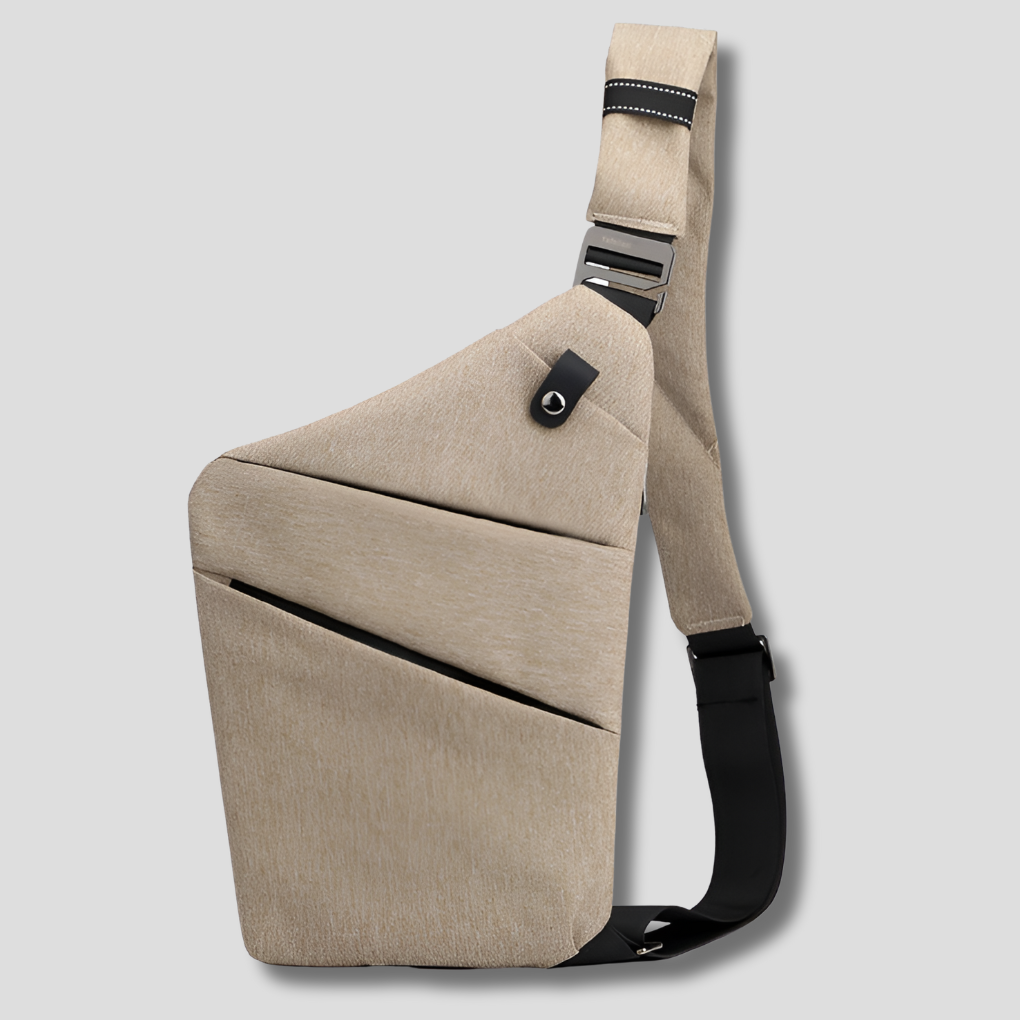 Organizator crossbody — Fermoare ascunse, protecție RFID, hidrofug