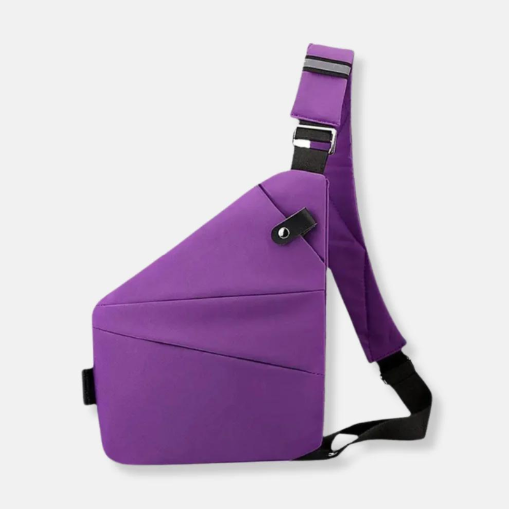Organizator crossbody — Fermoare ascunse, protecție RFID, hidrofug