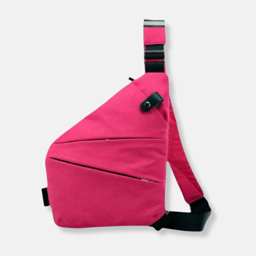 Organizator crossbody — Fermoare ascunse, protecție RFID, hidrofug