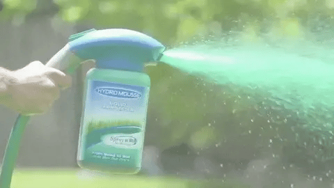 Liquid Lawn Seed Sprayer — Spray-On Lawn Repair System
