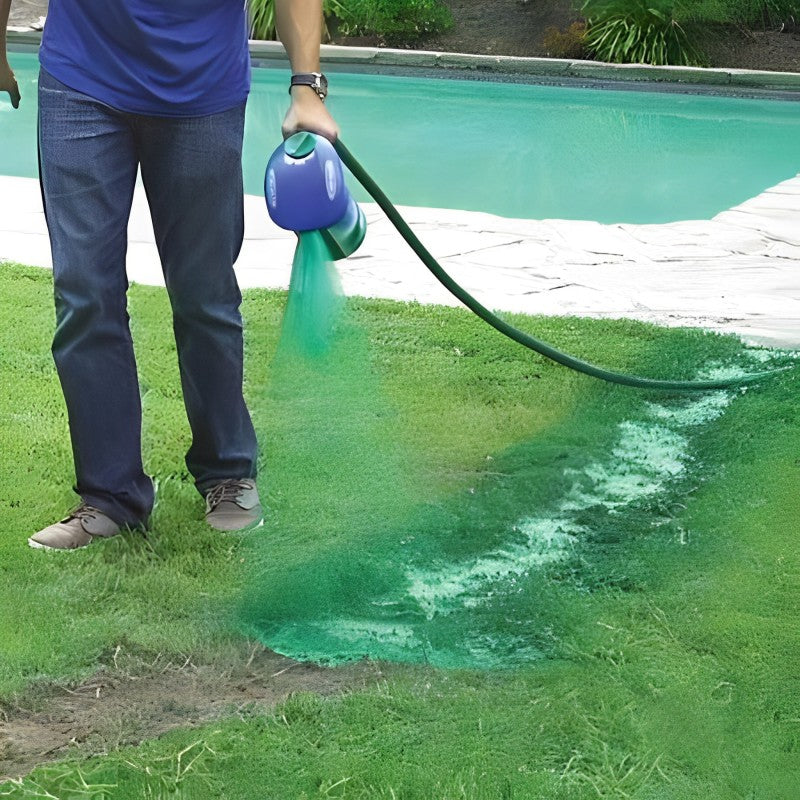 Liquid Lawn Seed Sprayer — Spray-On Lawn Repair System