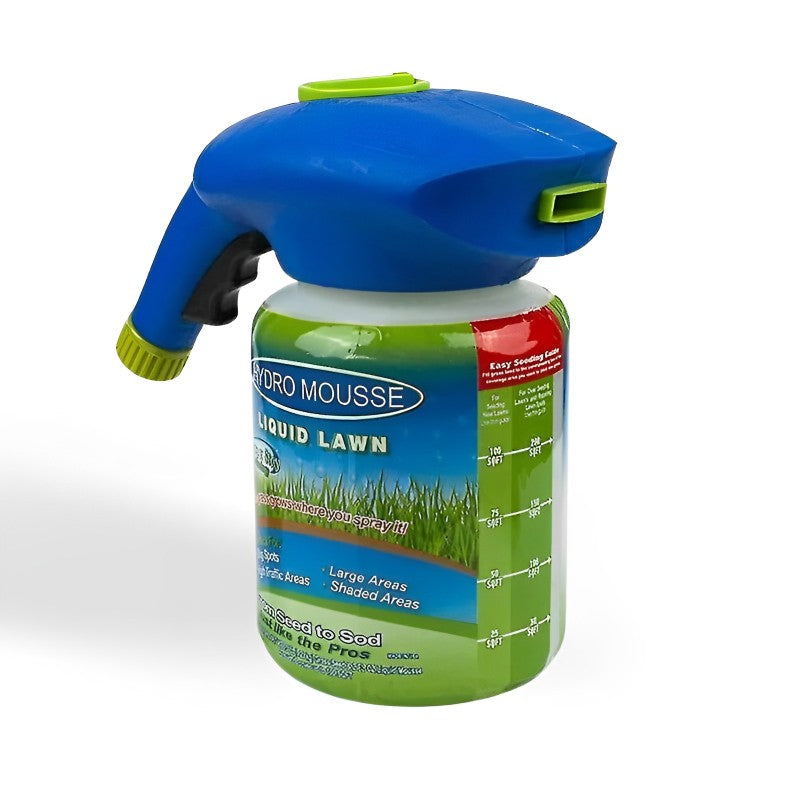 Liquid Lawn Seed Sprayer — Spray-On Lawn Repair System