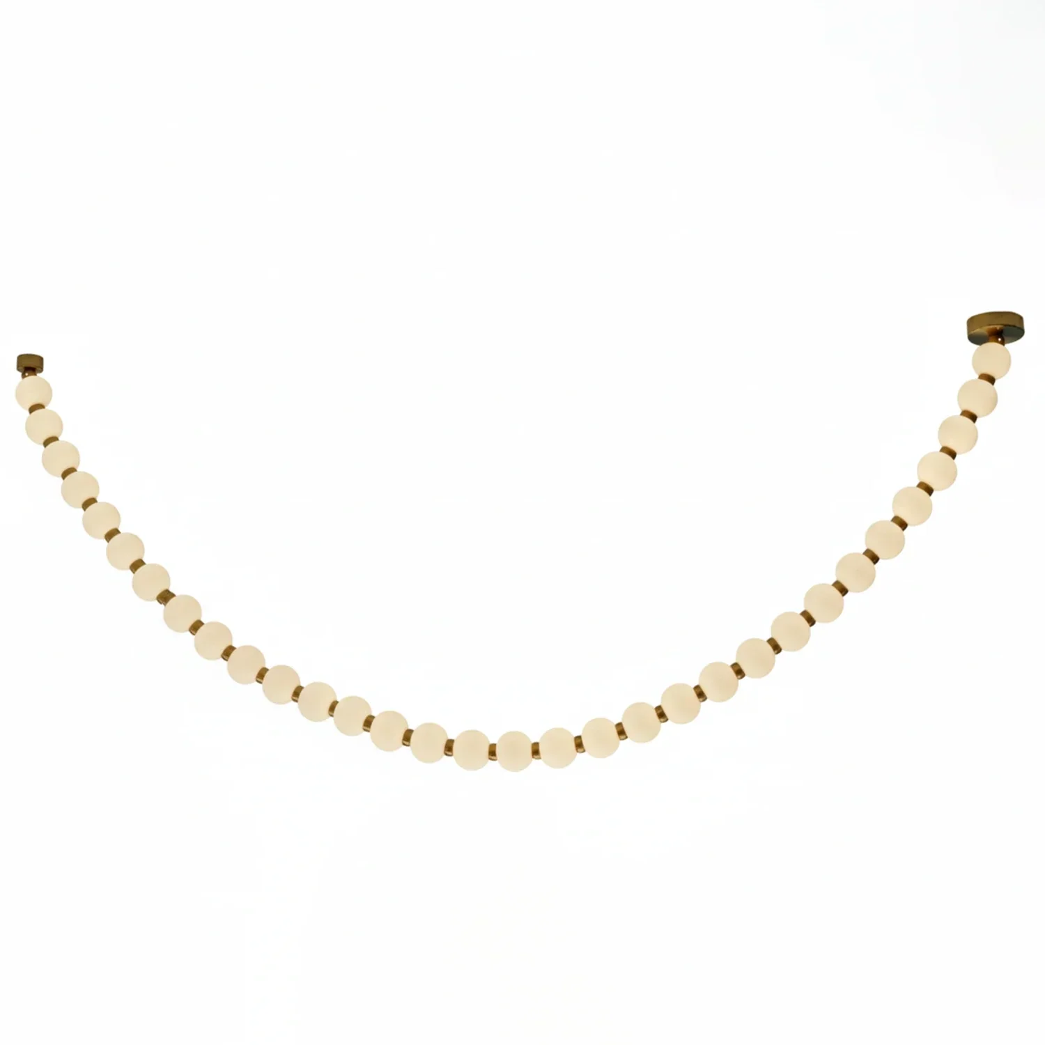 Dazzling Pearl Necklace Chandelier | wildoxy