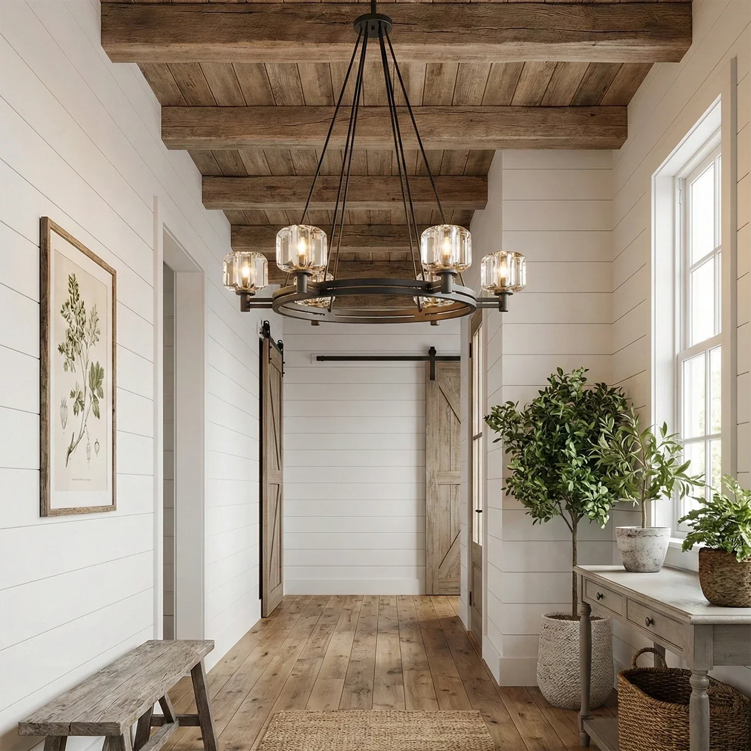 Demare Halo Crystal Ring Chandelier | wildoxy