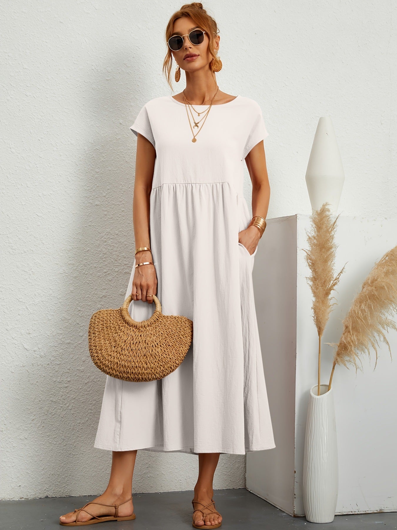 Robe élégante décontractée Printemps-Été