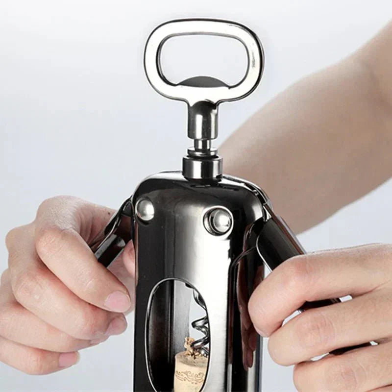 Cavatappi a leva Decanto — Estrazione fluida e impugnatura ergonomica