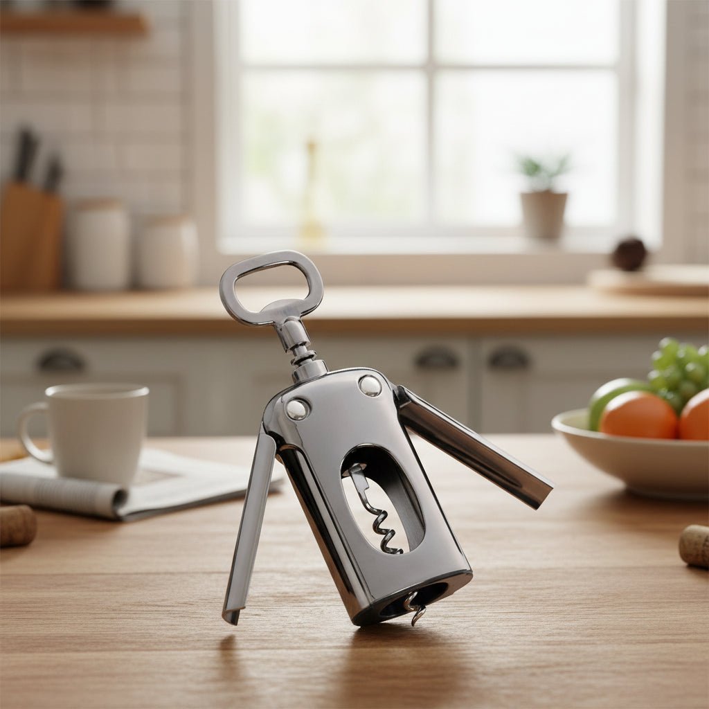 Cavatappi a leva Decanto — Estrazione fluida e impugnatura ergonomica