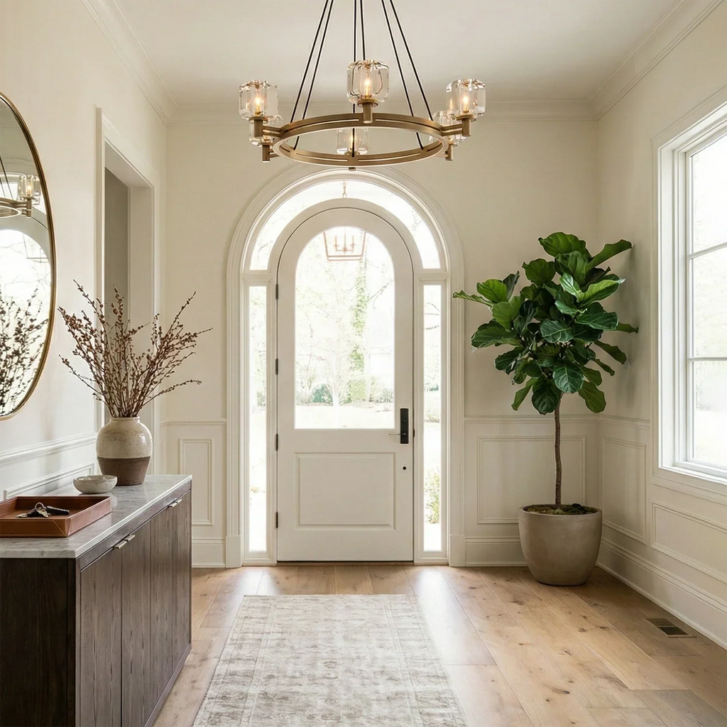 Demare Halo Crystal Ring Chandelier | wildoxy