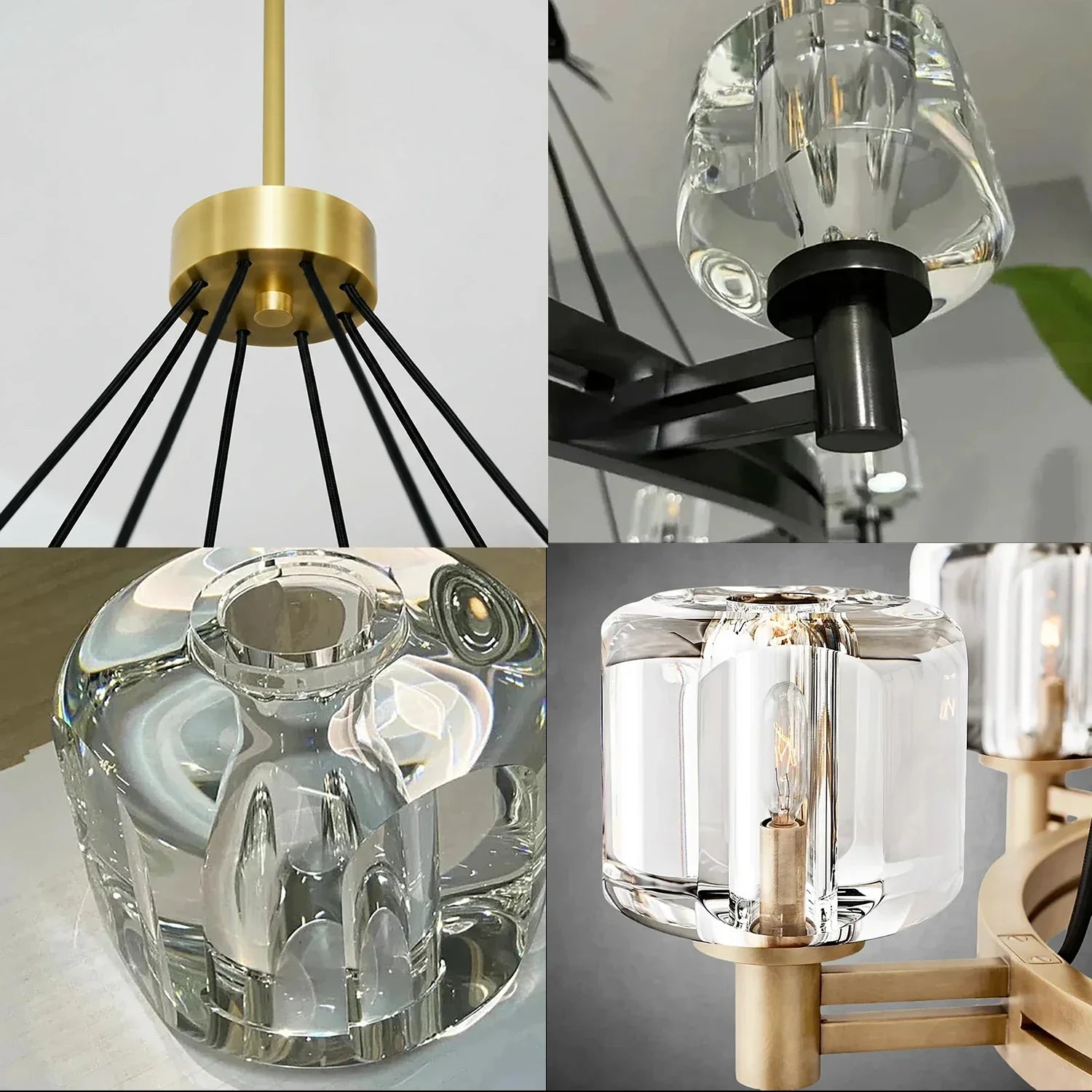 Demare Halo Crystal Ring Chandelier | wildoxy