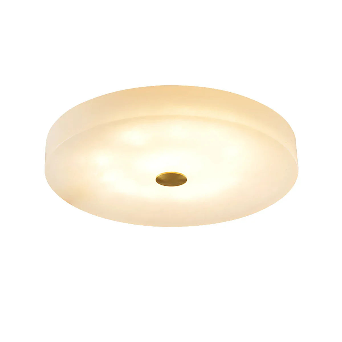 Disc Shaped Sophie Alabaster Ceiling Lamp | wildoxy